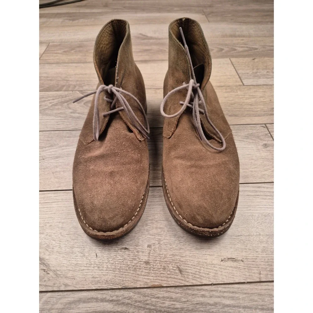 Thursday Boot Co Scout Chukka Tan Brown Suede Lace Up Desert Boots Mens Sz 7